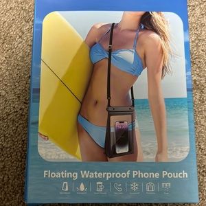 Floating waterproof phone pouch brand new never used